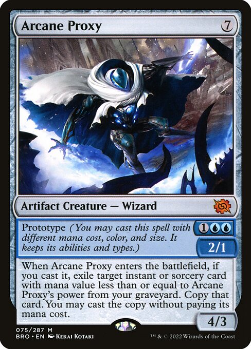 Arcane Proxy - The Brothers' War Magic card