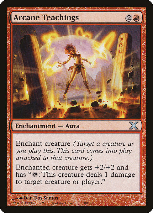 Arcane Teachings - Tenth Edition Magic card