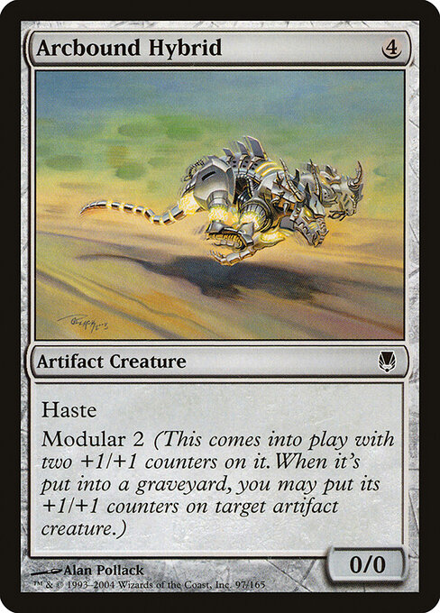 Arcbound Hybrid - Darksteel Magic card
