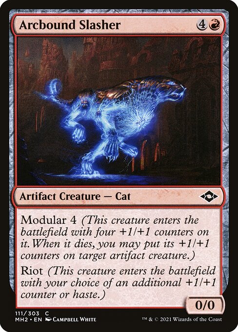 Arcbound Slasher - Modern Horizons 2 Magic card
