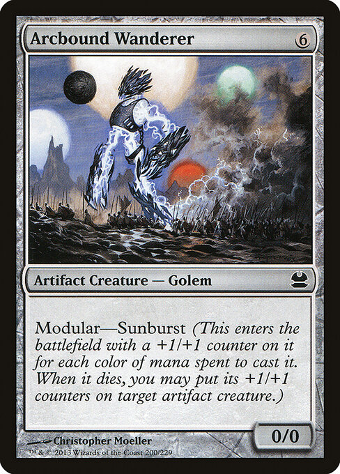 Arcbound Wanderer - Modern Masters Magic card