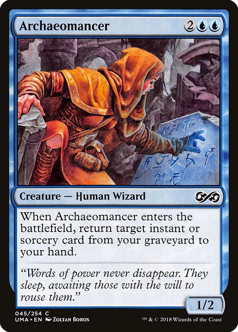 Archaeomancer - Ultimate Masters Magic card