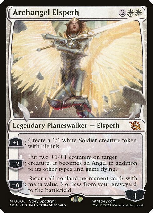 Archangel Elspeth - March of the Machine Magic card