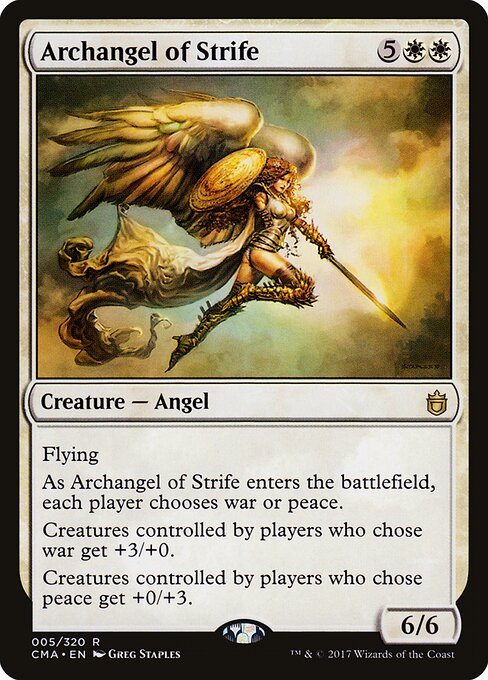 Archangel of Strife - Commander Anthology Magic card