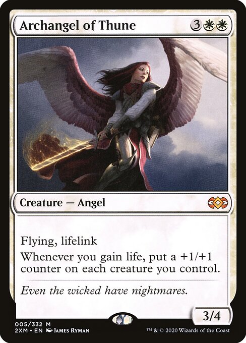 Archangel of Thune - Double Masters Magic card