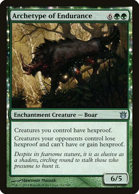 Archetype of Endurance - Born of the Gods Magic card
