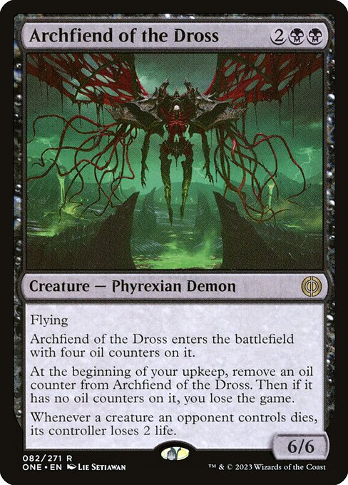 Archfiend of the Dross - Phyrexia: All Will Be One Magic card