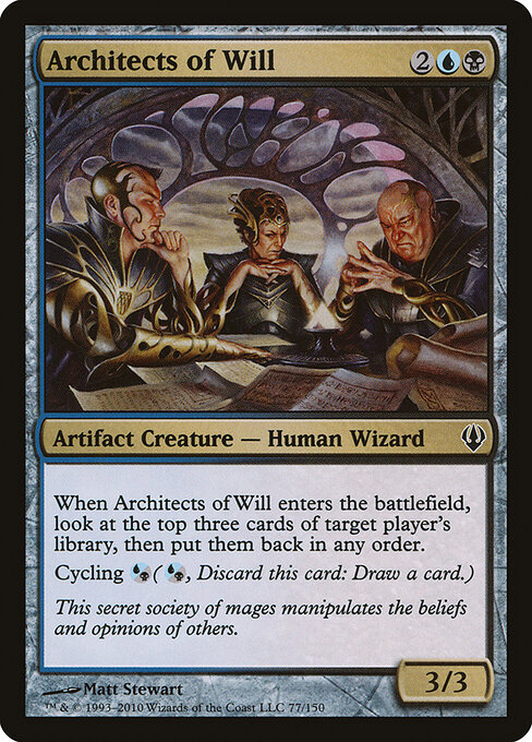 Architects of Will - Archenemy Magic card