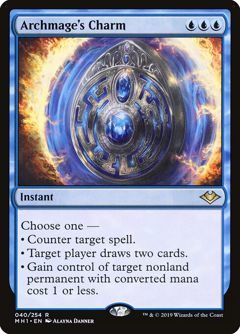 Archmage's Charm - Modern Horizons Magic card