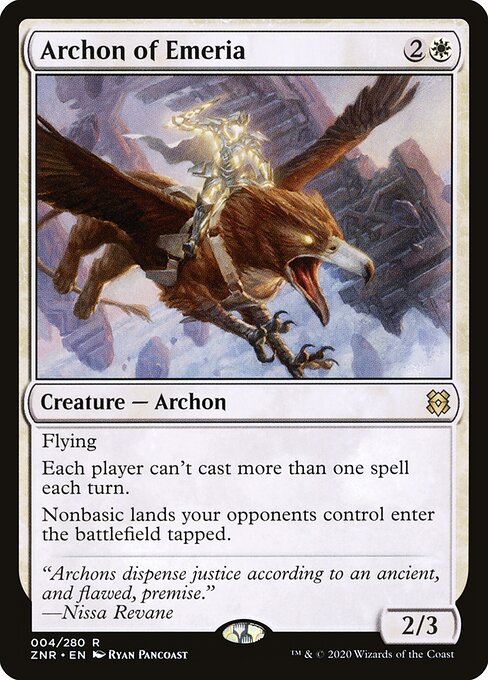Archon of Emeria - Zendikar Rising Magic card
