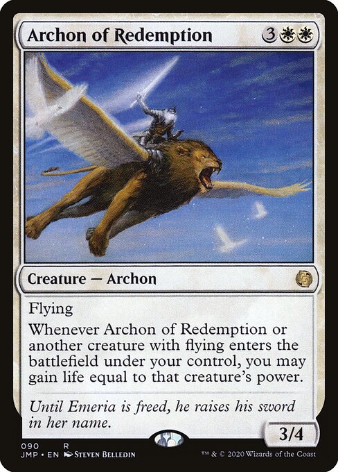 Archon of Redemption - Jumpstart Magic card