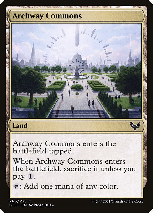 Archway Commons - Strixhaven: School of Mages Magic card