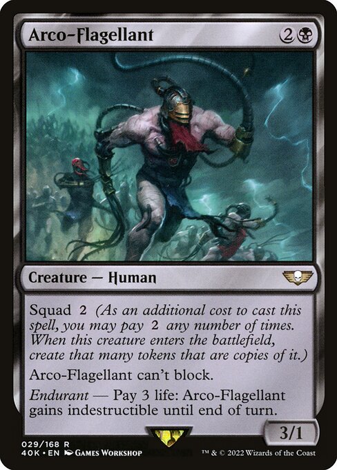 特級贖罪者 (Arco-Flagellant) - Warhammer 40,000 Commander (#29) - Illustrated by Games Workshop - Magic: The Gathering Card