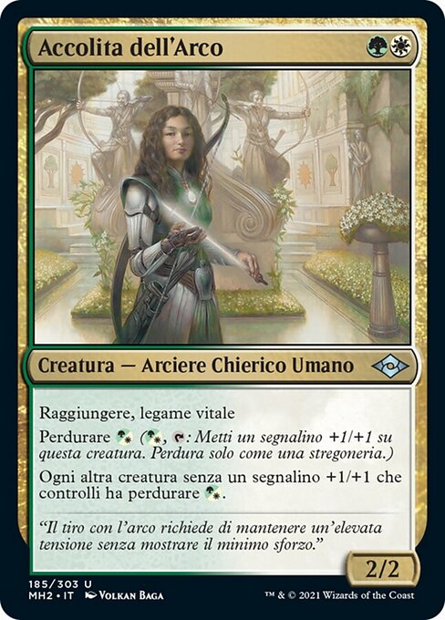 Arkus-Tempeldienerin (Arcus Acolyte) - Modern Horizons 2 (#361) - Illustrated by Volkan Baǵa - Magic: The Gathering Card