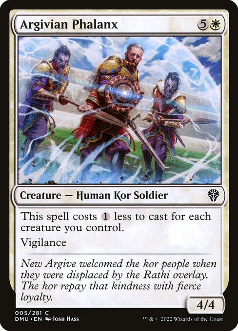 Argivian Phalanx - Dominaria United Magic card