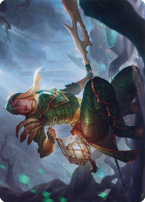Argothian Opportunist // Argothian Opportunist - The Brothers' War Art Series (#22) - Illustrated by Ina Wong - Magic: The Gathering Card