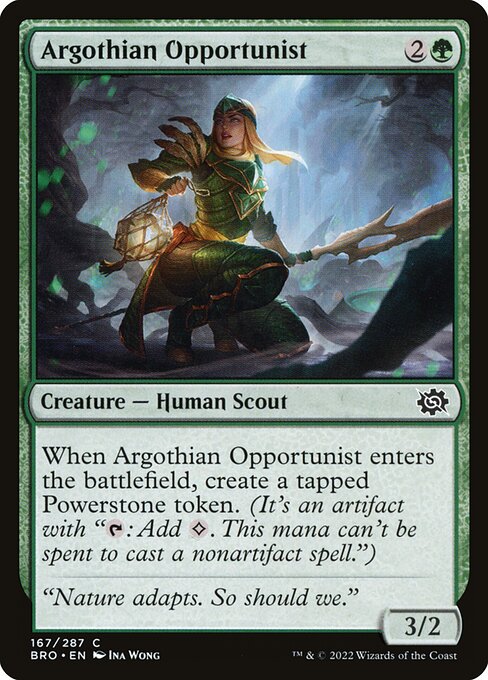 Argothian Opportunist - The Brothers' War Magic card