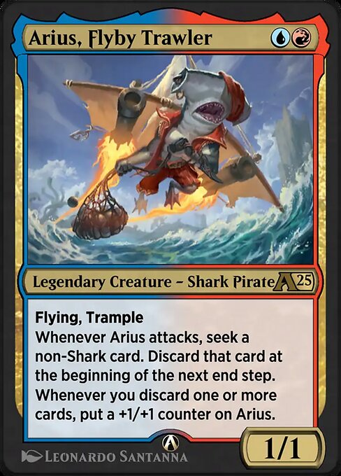 Arius, Flyby Trawler - Alchemy: Aetherdrift Magic card