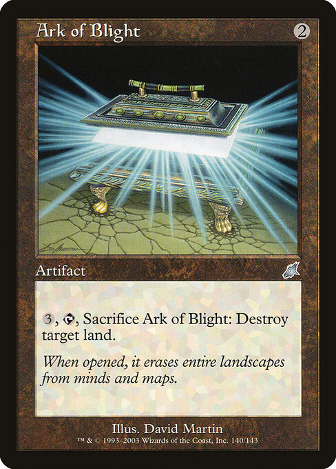 Ark of Blight - Scourge Magic card