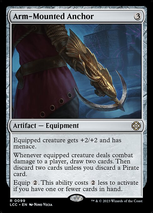 Arm-Mounted Anchor - The Lost Caverns of Ixalan Commander Magic card