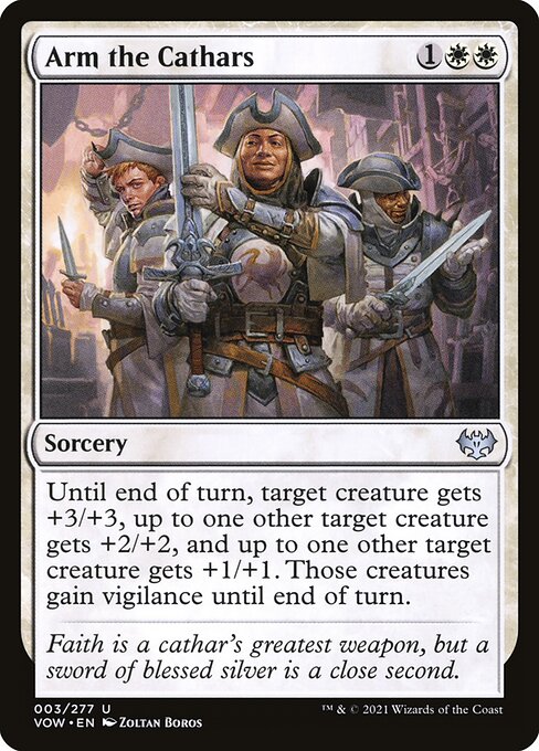 Arm the Cathars - Innistrad: Crimson Vow Magic card