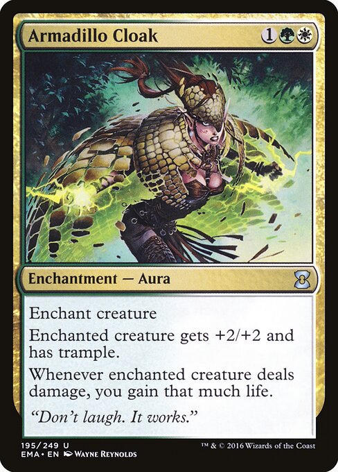 Armadillo Cloak - Eternal Masters Magic card