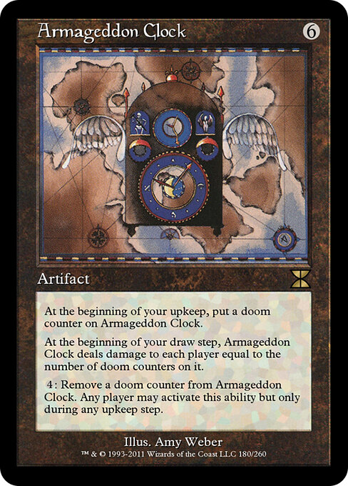 Armageddon Clock - Masters Edition IV Magic card