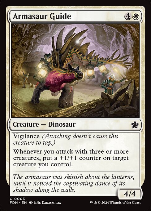 Armasaur Guide art by Loïc Canavaggia