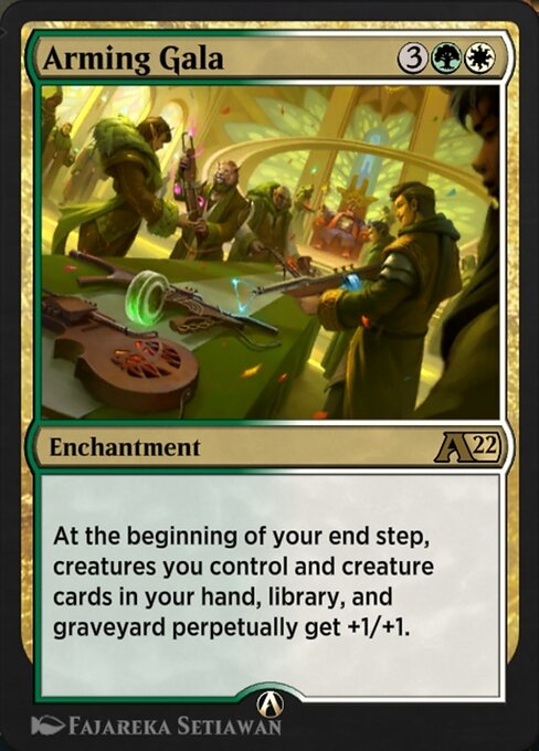 Arming Gala - Alchemy: New Capenna (#16) - Illustrated by Fajareka Setiawan - Magic: The Gathering Card