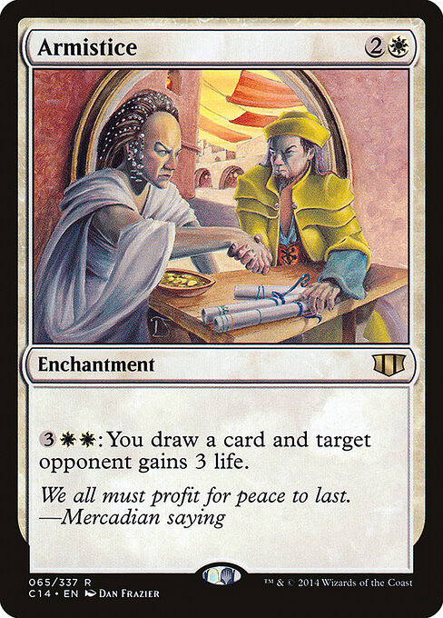 Armistice - Commander 2014 Magic card