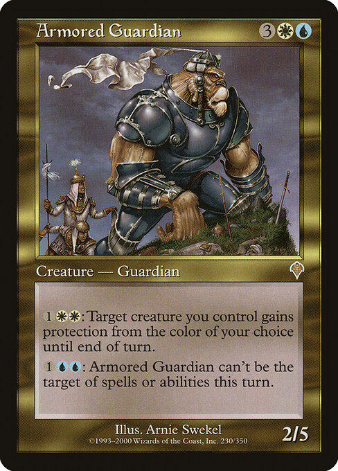 Armored Guardian - Invasion Magic card