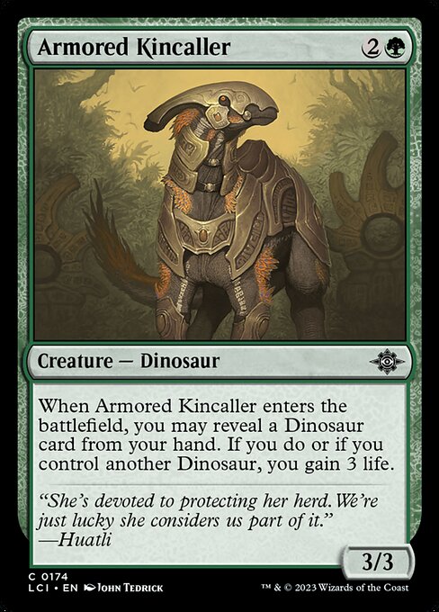 Armored Kincaller - The Lost Caverns of Ixalan Magic card