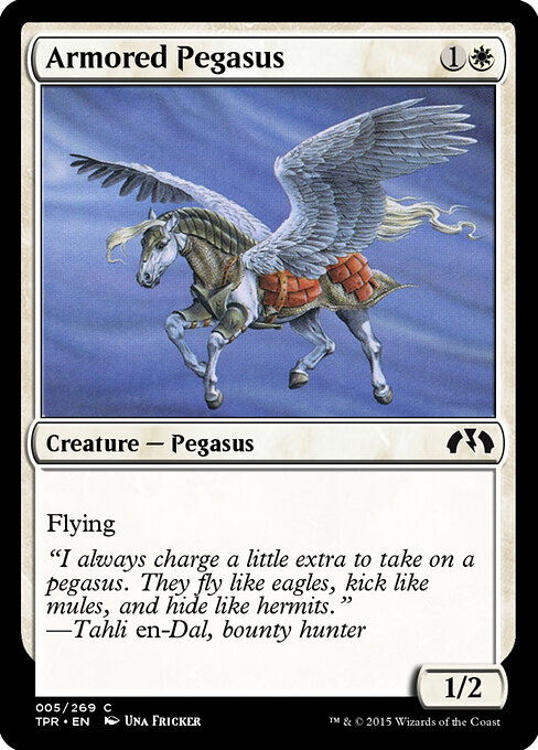 Armored Pegasus - Tempest Remastered Magic card