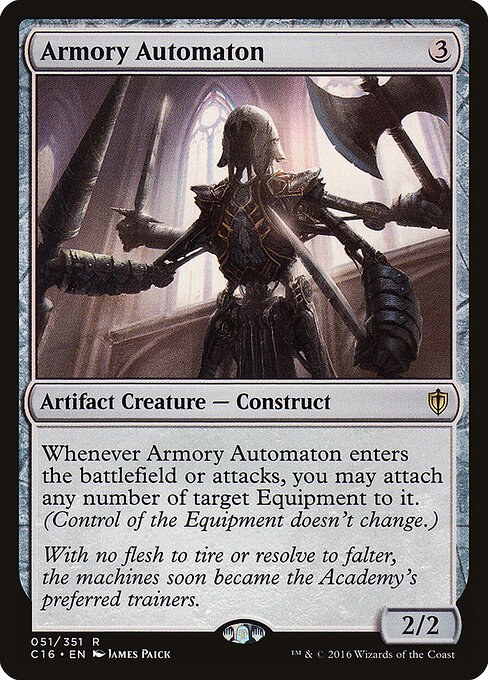 Armory Automaton - Commander 2016 Magic card