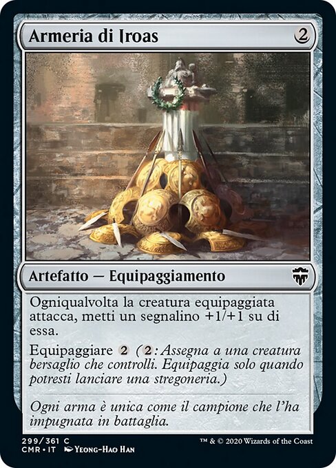 Arsenal des Iroas (Armory of Iroas) - Commander Legends (#299) - Illustrated by Yeong-Hao Han - Magic: The Gathering Card