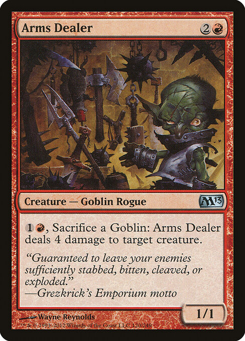Arms Dealer - Magic 2013 Magic card