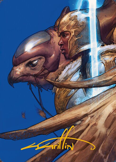 Arna Kennerüd, Skycaptain // Arna Kennerüd, Skycaptain - Modern Horizons 3 Art Series (#48) - Illustrated by Grant Griffin - Magic: The Gathering Card