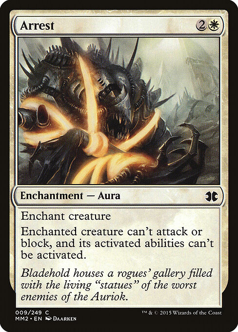 Arrest - Modern Masters 2015 Magic card