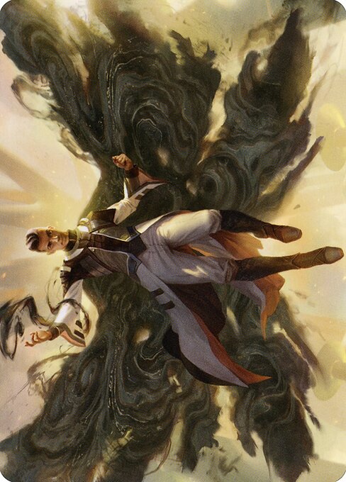 Arrogant Poet // Arrogant Poet - Strixhaven Art Series MTG card scan