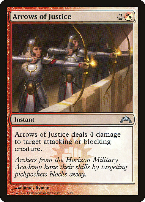 Arrows of Justice - Gatecrash Magic card