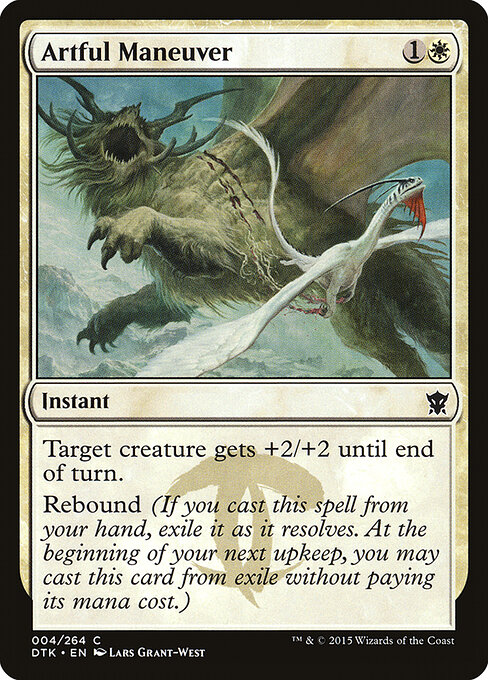 Artful Maneuver - Dragons of Tarkir Magic card