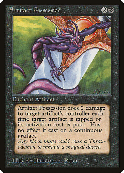 Artifact Possession - Antiquities Magic card