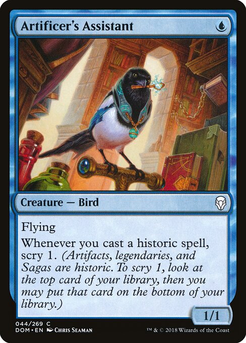 Artificer's Assistant - Dominaria Magic card