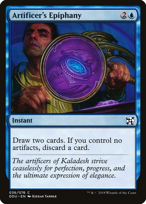 Artificer's Epiphany - Duel Decks: Elves vs. Inventors Magic card