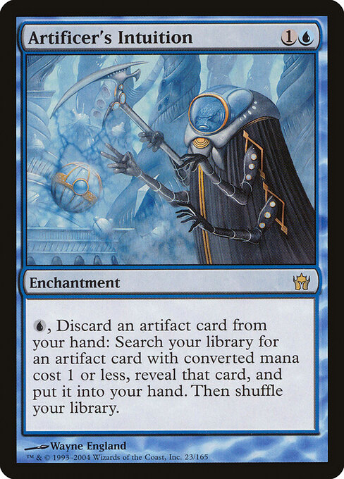 Artificer's Intuition - Fifth Dawn Magic card