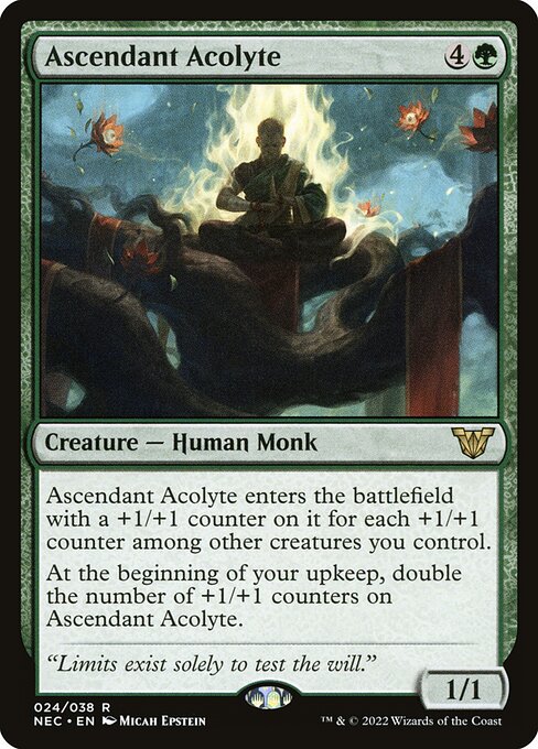 Ascendant Acolyte - Neon Dynasty Commander Magic card