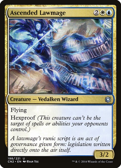 Ascended Lawmage - Conspiracy: Take the Crown Magic card