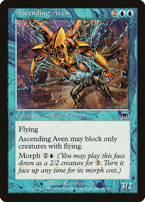 Ascending Aven - Onslaught Magic card