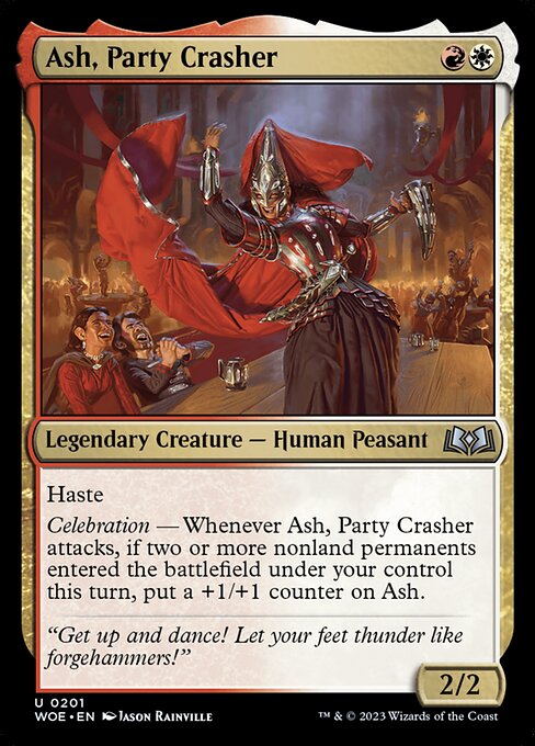 Ash, Party Crasher - Wilds of Eldraine Magic card