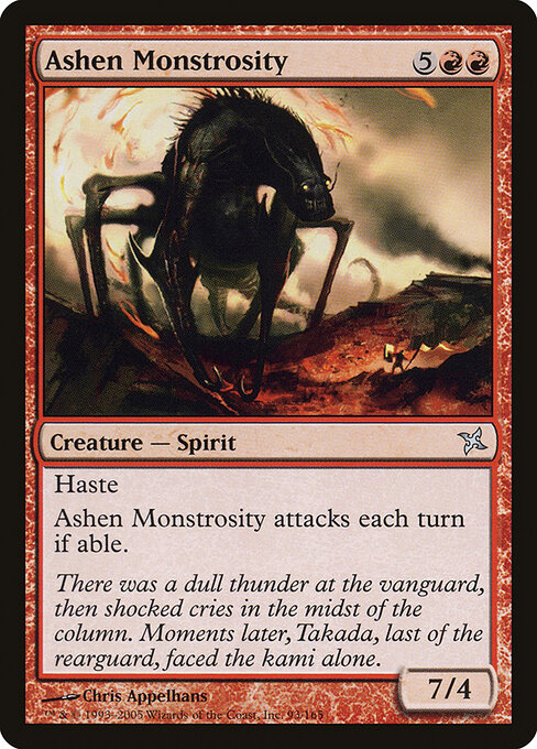 Ashen Monstrosity - Betrayers of Kamigawa Magic card